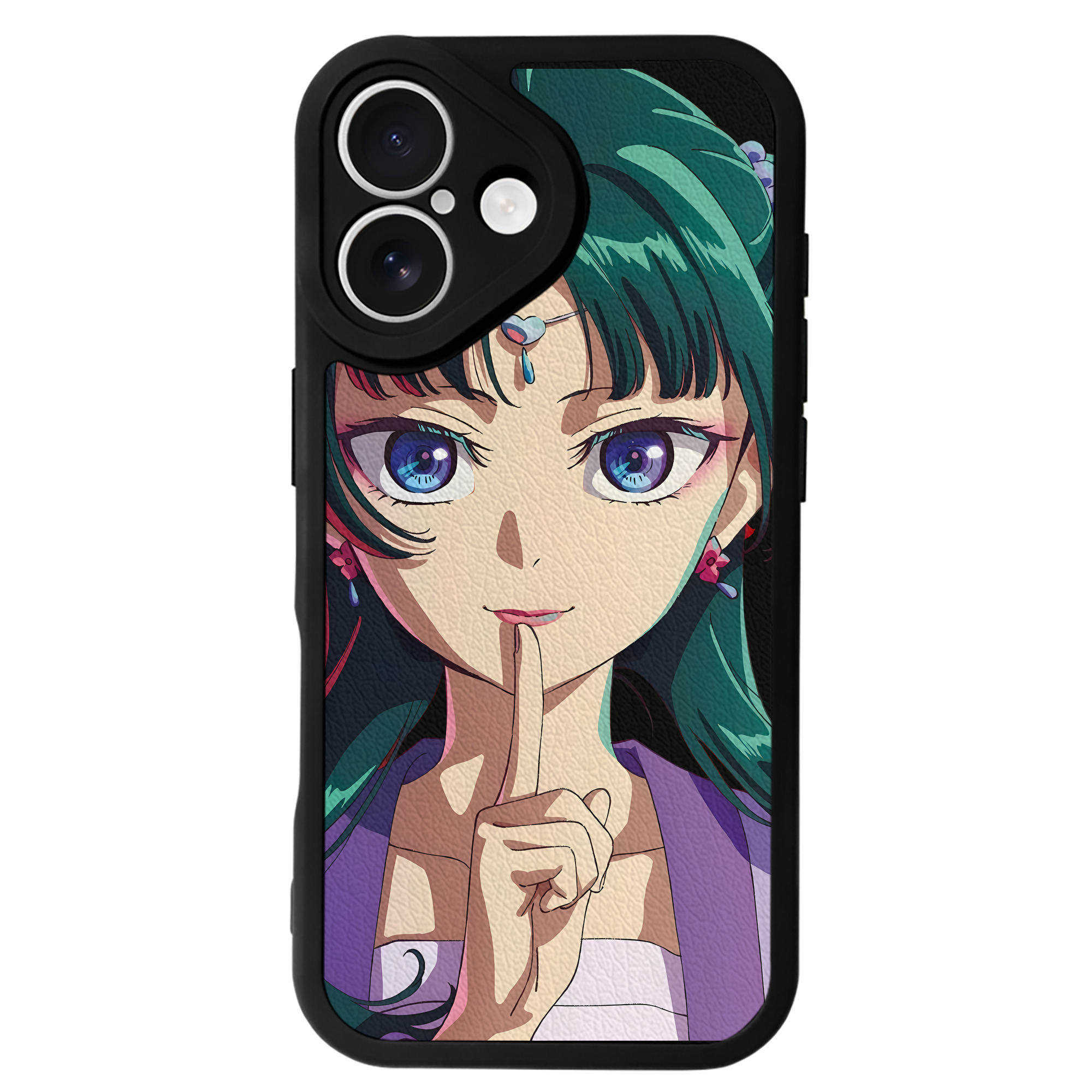 （画像用） 薬屋のひとりごと The Apothecary Diaries 【iPhone 16シリーズ対応】シリコンスマホケース（レザー調） 材質：シリコン